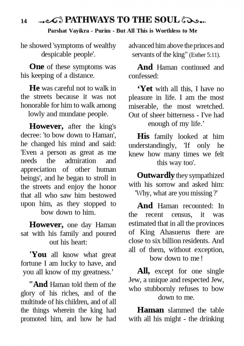 Three Powers Rule Man’s Soul